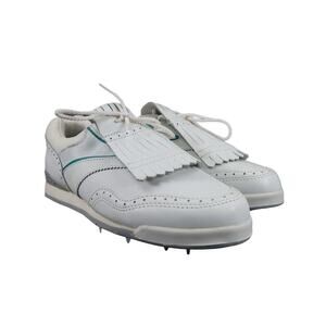 Etonic Shoes Womens 6 Golf Athletic Classic Cleats Leather Fringe Oxford Vintage